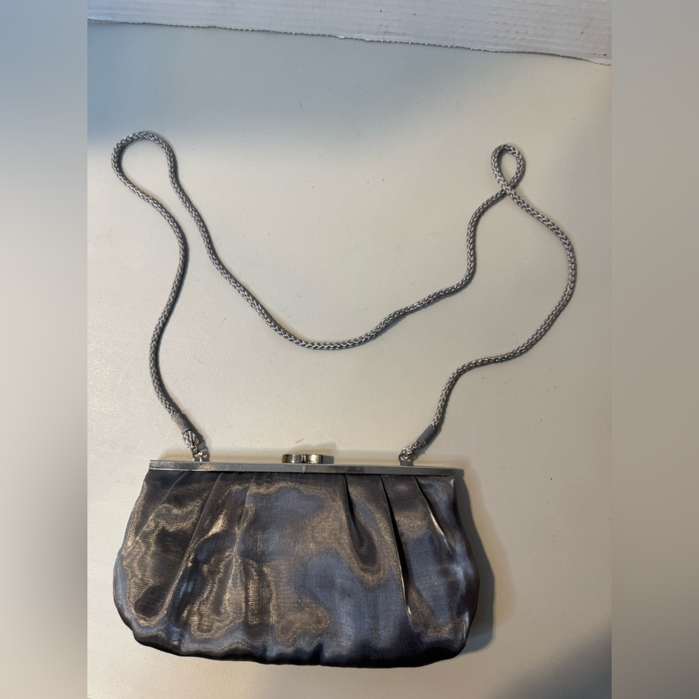 RSVP Silver Evening Clutch